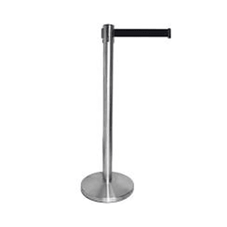 Silver Retractable Barrier Silver Retractable Barrier