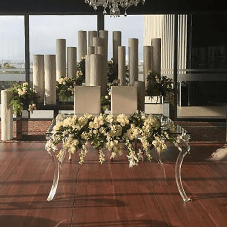 Dance Floor Tiles with flowers