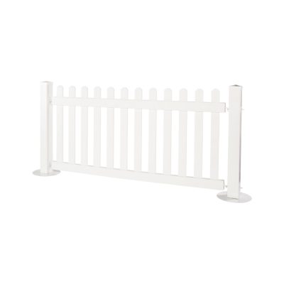 outdoor picket fence