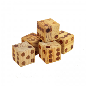 Giant Wooden Dice Game Hire Melbourne