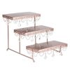 3-Tier Serving Platter & Cupcake Stand with Crystals