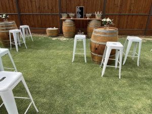 Wine Barrel Action bar furniture brisbane
