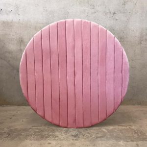 Pink Velvet Round Backdrops