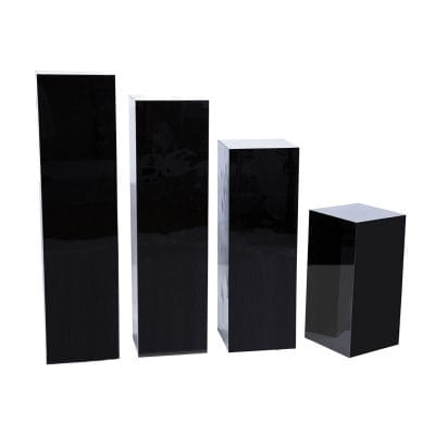 Metallic Plinths hire melbourne