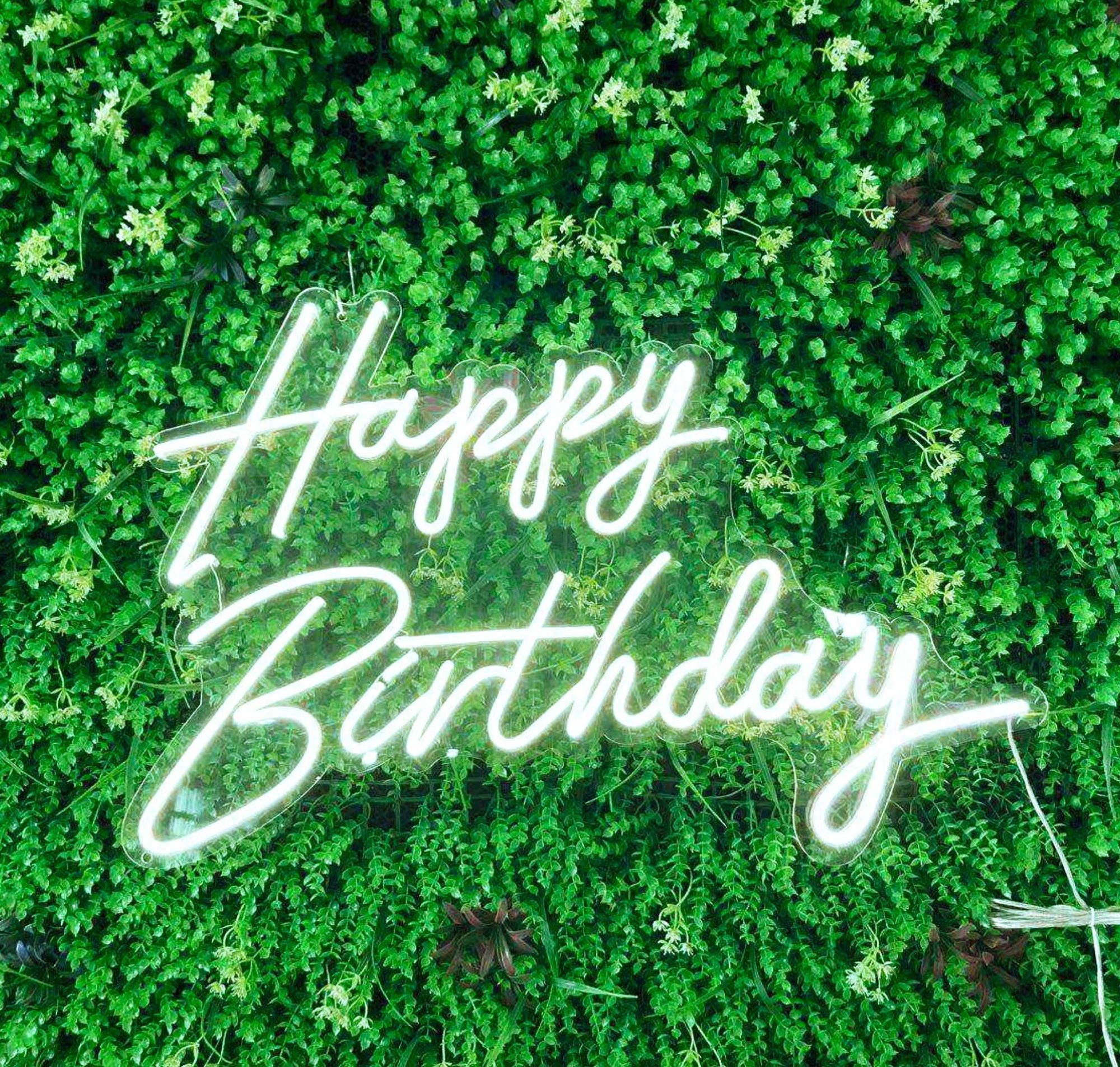 Happy Birthday - Neon Sign