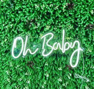 Oh Baby - Neon Sign