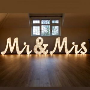 Mr & Mrs backdrops hire melbourne