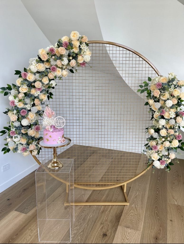 Ripple Open Arch Backdrop For Hire Melbourne