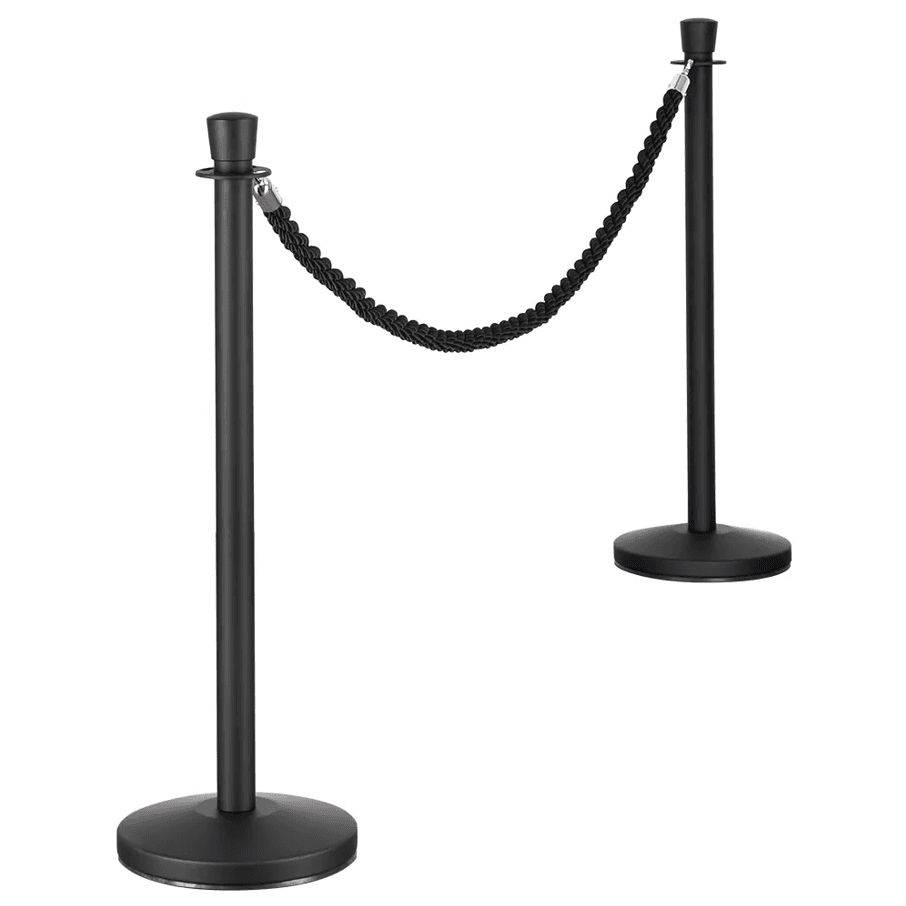 Black Stanchions