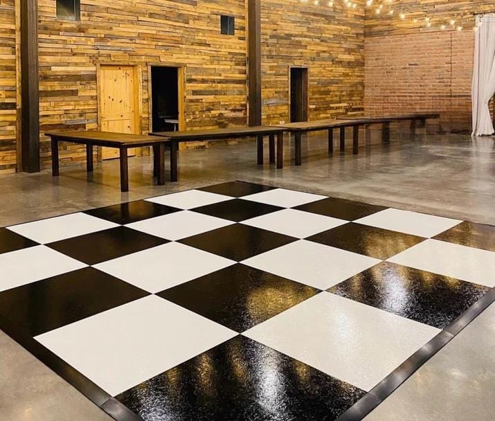 Black & White Dance Floor