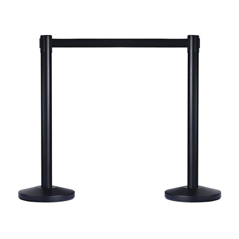 Black Retractable Barriers